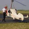 Ron prepares to fly the LittleWing at Waxahatchie.